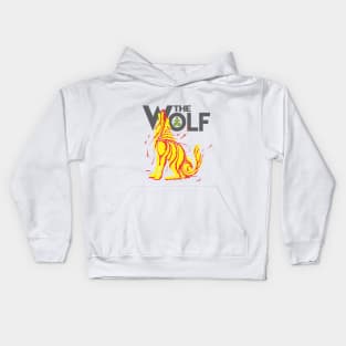 The Wolf Fire Kids Hoodie